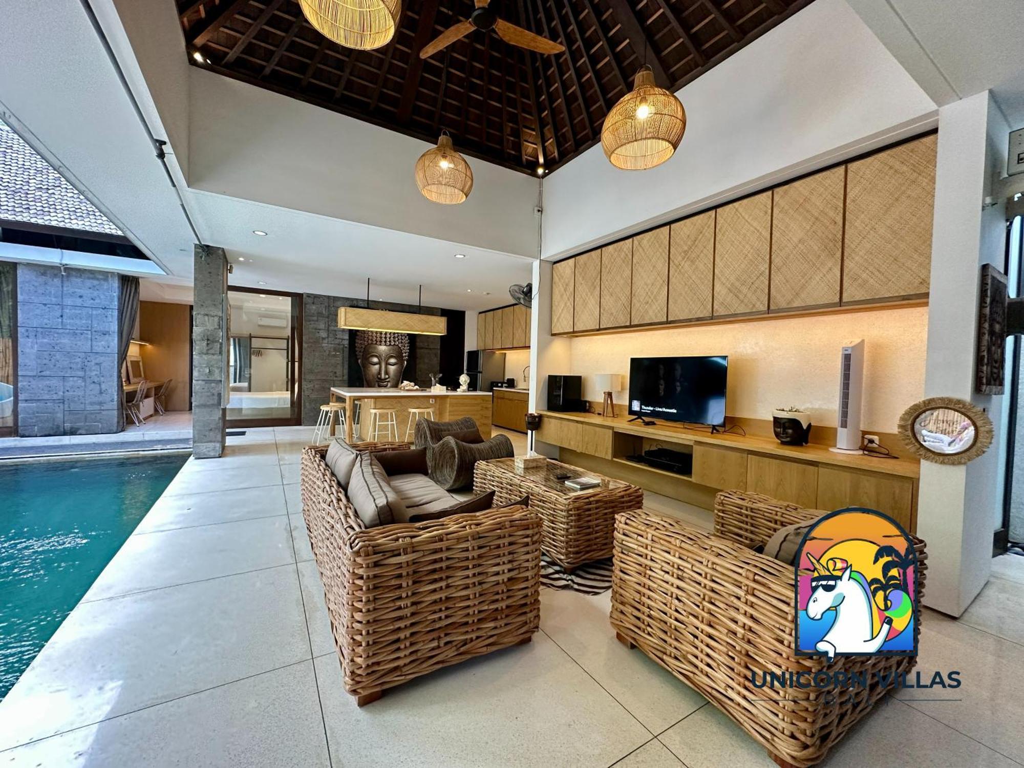 Villa Di Sawah - By Unicorn Villas Bali Kerobokan Exteriér fotografie